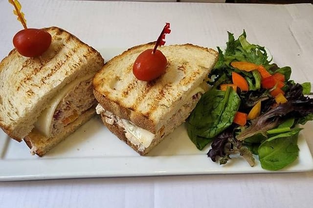 Tuna Melt Sandwich.